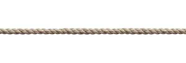 Close Rope String White Background — Stock Photo, Image
