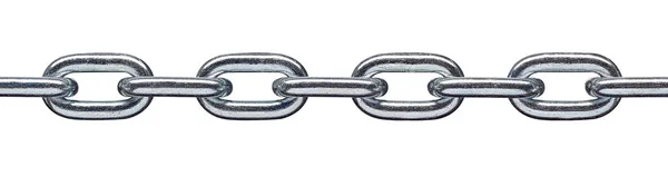 Łańcuch łącze blachy ze stali — Zdjęcie stockowe