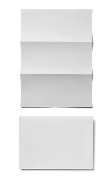 Zarf mektup kartı kağıt şablonu iş — Stok fotoğraf