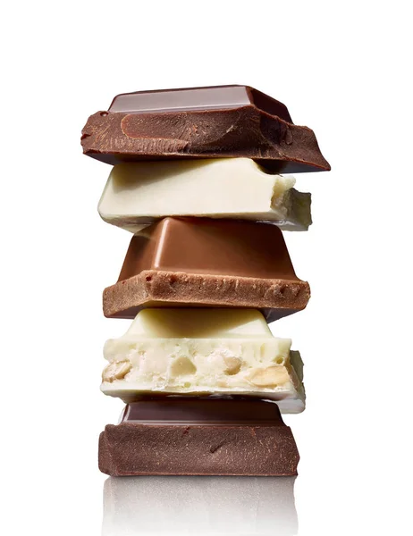 Xarope de sobremesa de chocolate doce — Fotografia de Stock