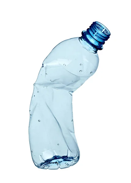 ペットボトルの水容器リサイクル廃棄物 — ストック写真
