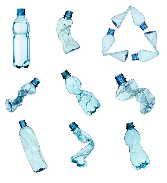 Wasser Plastikflasche trinken — Stockfoto