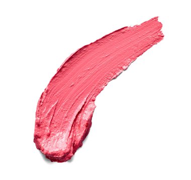 Beyaz arkaplandaki ruj boyasını kapat