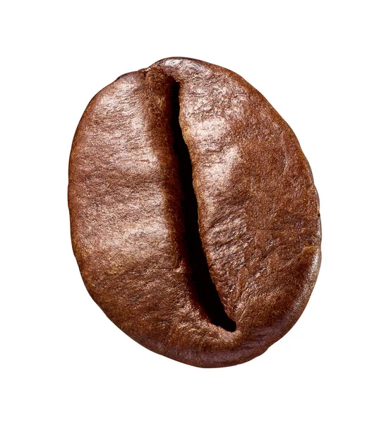 Close Coffee Bean White Background — Stock Photo, Image