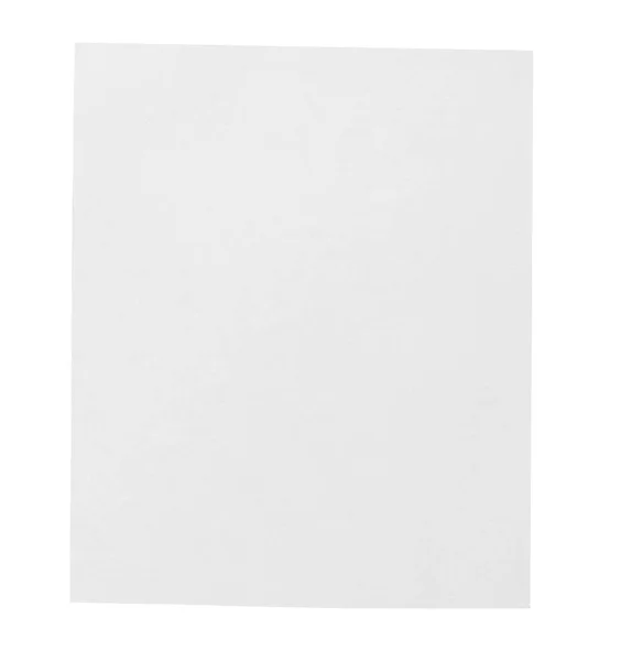Collectie Van Witte Gescheurde Stukjes Papier Witte Achtergrond Elk Afzonderlijk — Stockfoto