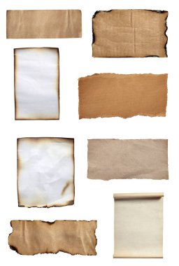 Beyaz arkaplan üzerine bir not kağıdını kapat