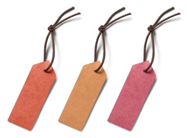 Beyaz arkaplanda bir fiyat etiketi notunu kapat