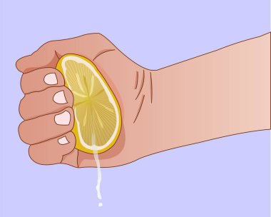 El limon sıkıyor.