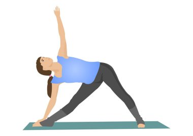 aerobik egzersiz yapıyor kadın