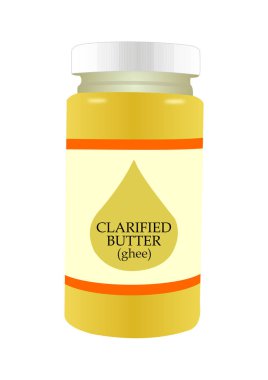 Clarified Butter (Ghee) clipart