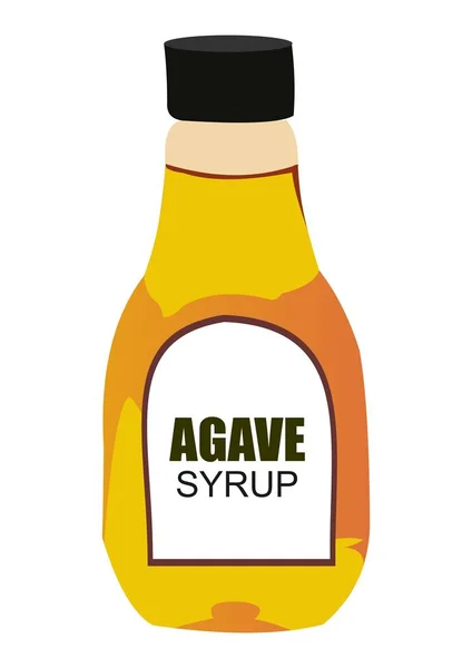 Agave Nectar Sweetener — Stock Vector