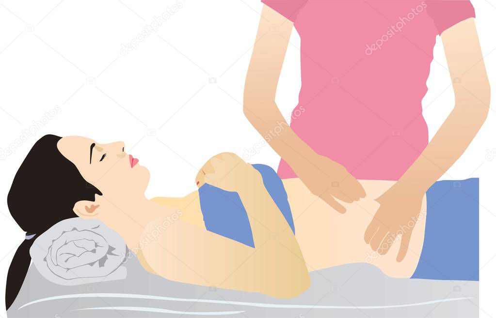 Abdominal Massage Female