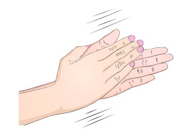 İnsan elinin avuç içi sürtünme