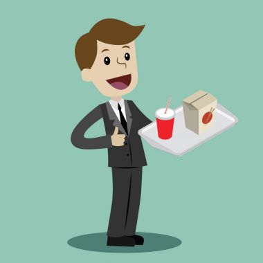 Mutlu işadamı veya Yöneticisi planı 