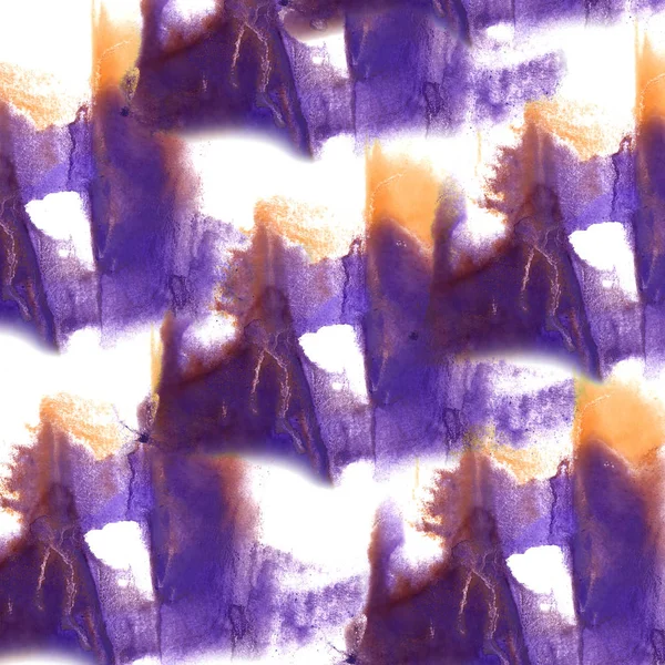 abstract Lilac, orange drawing stroke ink watercolor brush water