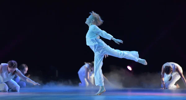 Росія Санкт Петербурга 2016 Відкритий Фестиваль Танцю 2016 Дітей Білому — стокове фото