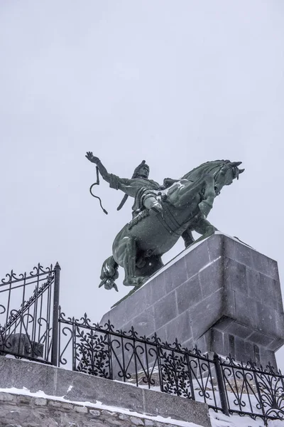 Памятник Салавату Юлаеву в Уфе, Башкортостан . — стоковое фото
