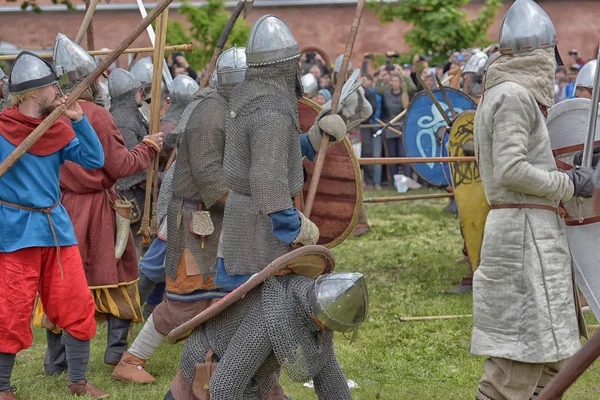 Sint-Petersburg, Rusland-kan 28,2016. Openluchtfestival van Noors — Stockfoto