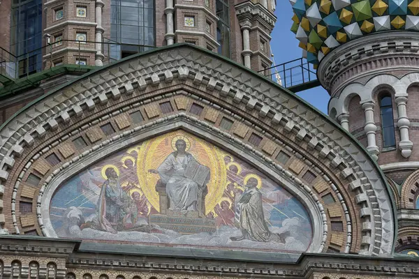 Russia, saint peterburg, 09,05,2015 The Savior on Blood, details — Stock Photo, Image