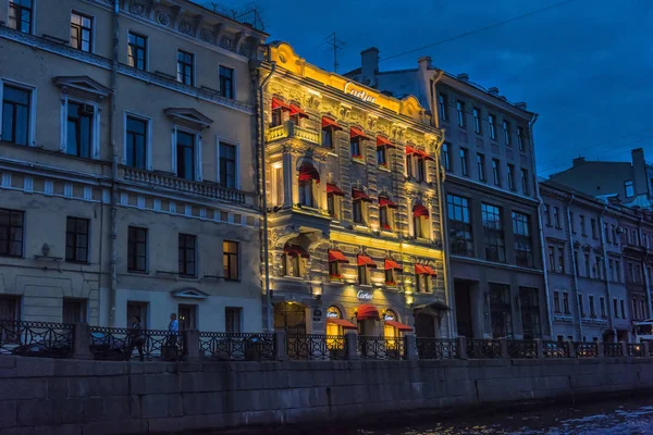 Rusya, St. Petersburg, Yusupov Nehri'nin 16,08,2017 dolgu — Stok fotoğraf