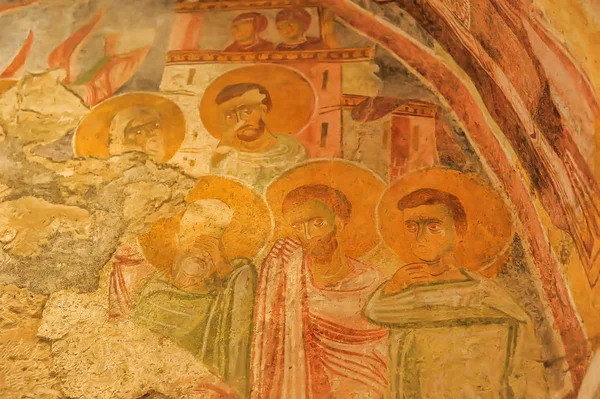 Demre Turkey 2014 Frescos Saint Nicholas Santa Cults Church Demre — 스톡 사진