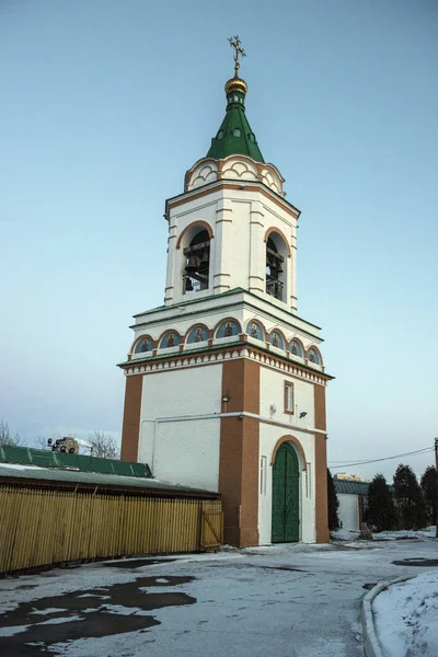 Rusko, Cheboksary, klášter 30,03,2017 Nejsvětější Trojice — Stock fotografie