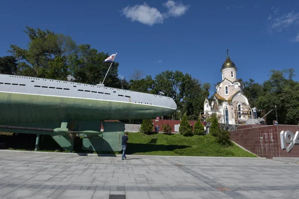 Russia Vladivostok 2016 Memorial Submarine Museum Vladivostok Primorsky Krai Russia — Stock Photo, Image