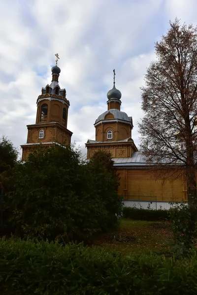 Tikhvin Bogorodichny Uspensky Monastery is an Orthodox women's m — Stock Photo, Image