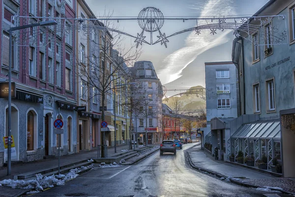 VILLACH, AUTRICHE, Rues de la partie centrale de la ville — Photo