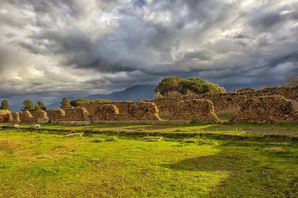 Pompei antik kalıntılar, — Stok fotoğraf