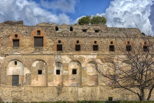 Pompei, Italië. 02,01,2018. het huis van de oude Romeinse ruïnes, — Stockfoto