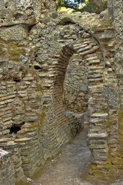 Stare Miasteczko Phaselis Antalya Turcja Archeologia Tło — Zdjęcie stockowe