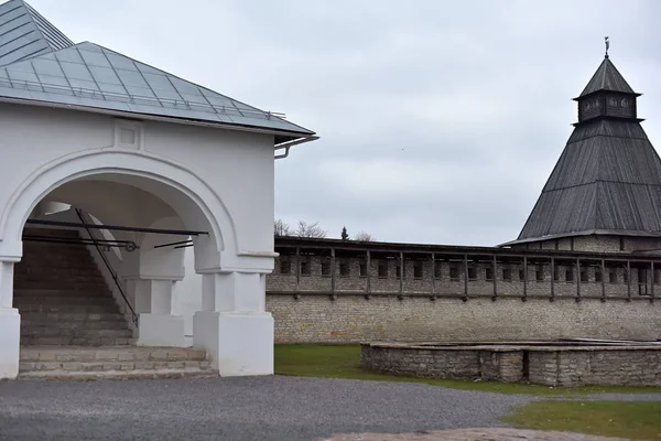 Oroszország Pskov 2015 Nézet Pskov Kreml Pskov Krom Egy Ókori — Stock Fotó