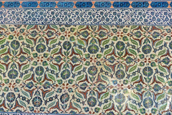 Oriental azulejos otomanos vista de Topkapi — Fotografia de Stock