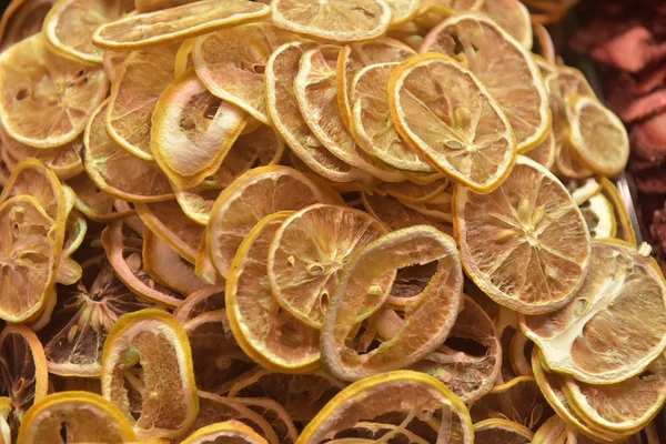 Limões secos fundo — Fotografia de Stock