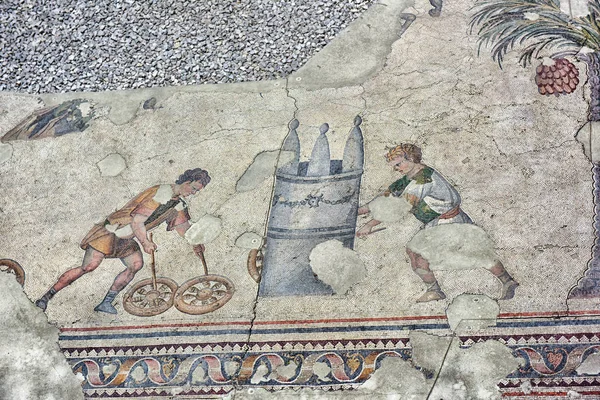 Great Palace mozaik Isztambul Mosaic Museum. — Stock Fotó