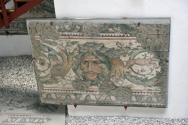Grande Palazzo Mosaico al Museo del Mosaico di Istanbul . — Foto Stock