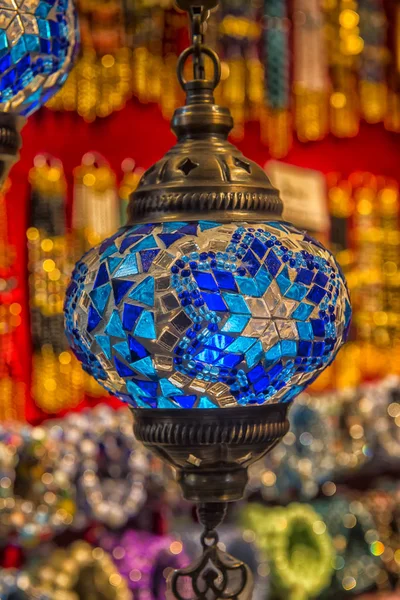 Традиционные арабские лампы фон . — стоковое фото