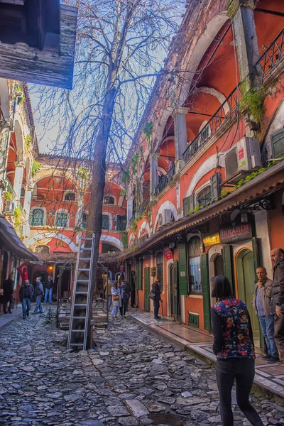 Famuos Zincirlihan i Grand Bazaar, istanbul. Det finns smycken en — Stockfoto