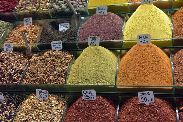 Spices Spice Market Istanbul — Stock Photo, Image