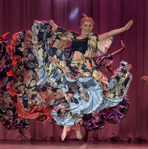 Rusia San Petersburgo 2016 Open Dance Festival 2016 Grupo Danza — Foto de Stock