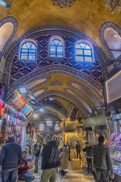 Turchia Istanbul 2018 Famoso Mercato Istanbul Grand Bazaar — Foto Stock