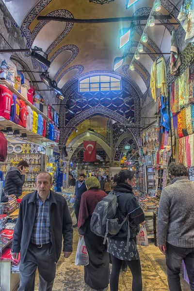 Turquía Estambul 2018 Famoso Mercado Estambul Gran Bazar — Foto de Stock