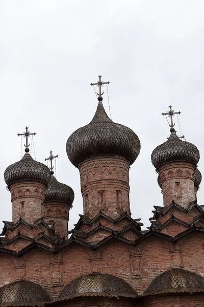 Russia Veliky Novgorod 2015 Dukhov Monastery Orthodox Monastery Veliky Novgorod — Stock Photo, Image