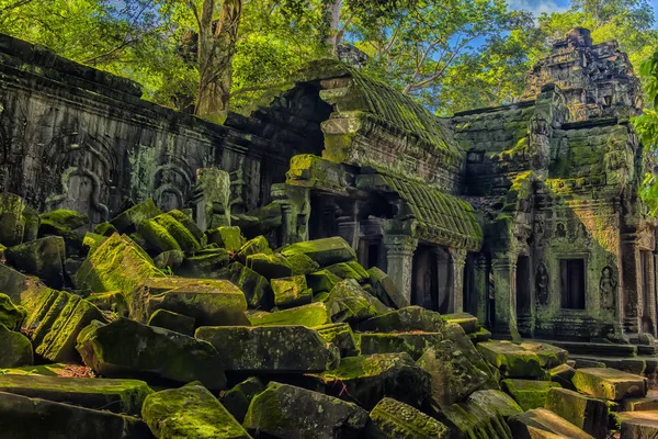 タ ・ プローム、クメール寺院の複合体、アジアの一部。シェムリ アップ、Cambodi — ストック写真