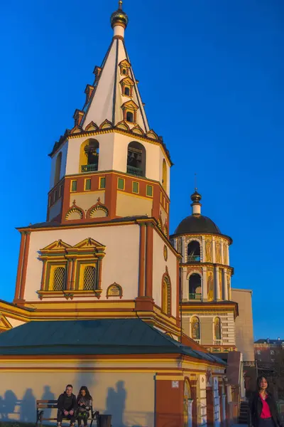 Church of the Epiphany (built in 1718), Irkutsk, Russia — Stock Photo, Image