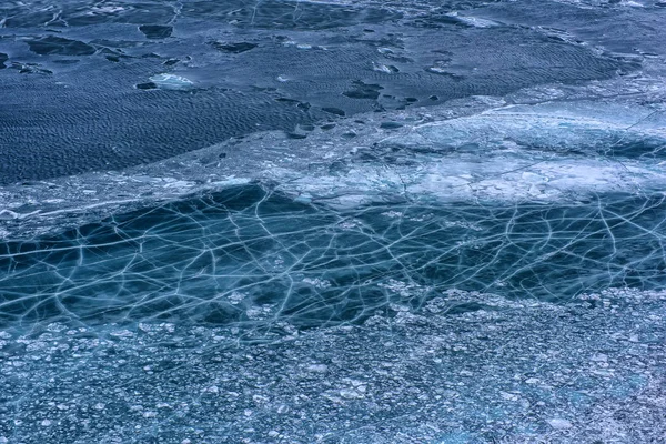 バイカル湖の氷 — ストック写真