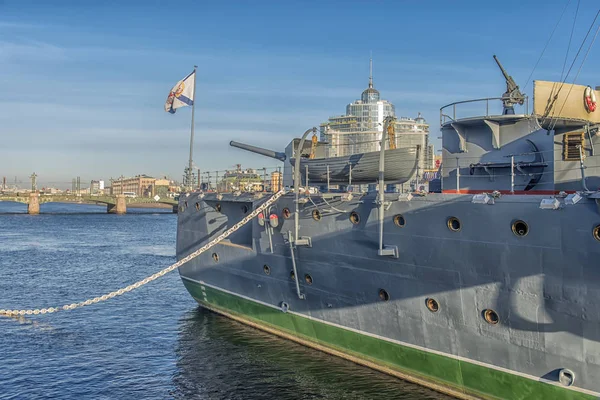 Nave museo Aurora Cruiser. - detalles — Foto de Stock