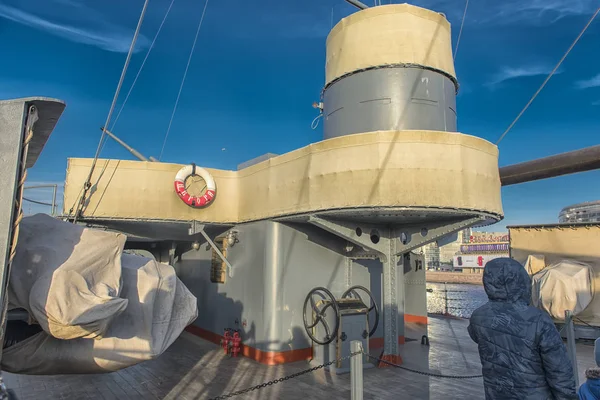 Nave museo Aurora Cruiser. - detalles — Foto de Stock