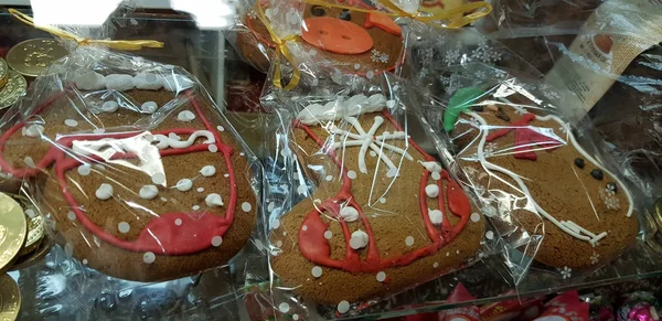 Tula gingerbread in the store — 스톡 사진